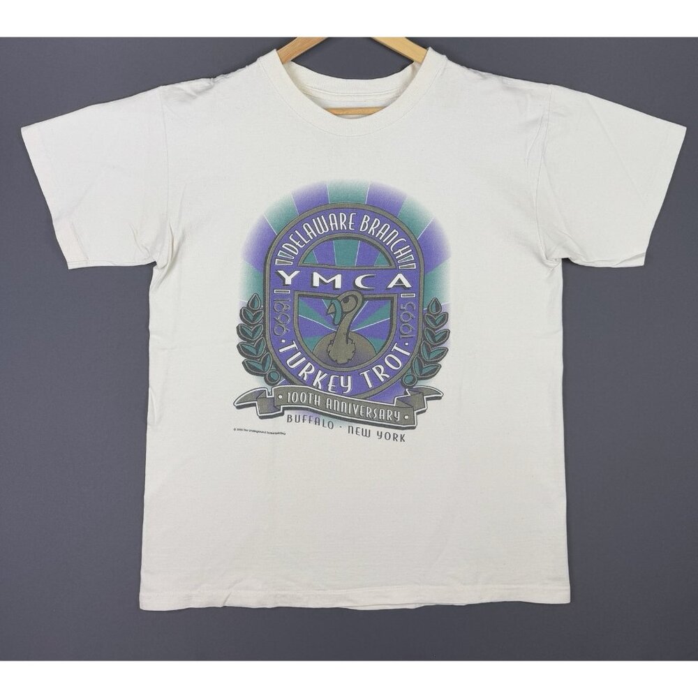 Vintage 1995 YMCA Delaware Branch Turkey Trot 100th Anniversary Buffalo New York